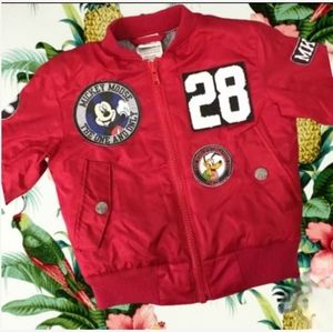 Boys  Mickey Mouse satin jacket
